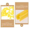 OHPHCALL 100pcs Eyelash Glue Bottle Nozzle Needles Blocking Pins for Eyelash Extensions Compatible Standard Bottles Precision Applicator for Easy Use view 3
