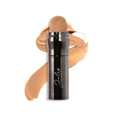 Julep Cushion Complexion Medium Coverage Foundation - Cashew | Covers, Brightens & Evens Skin Tone | On-The-Go Cushion Applicator | Hyaluronic Acid, Vitamin B5 & E