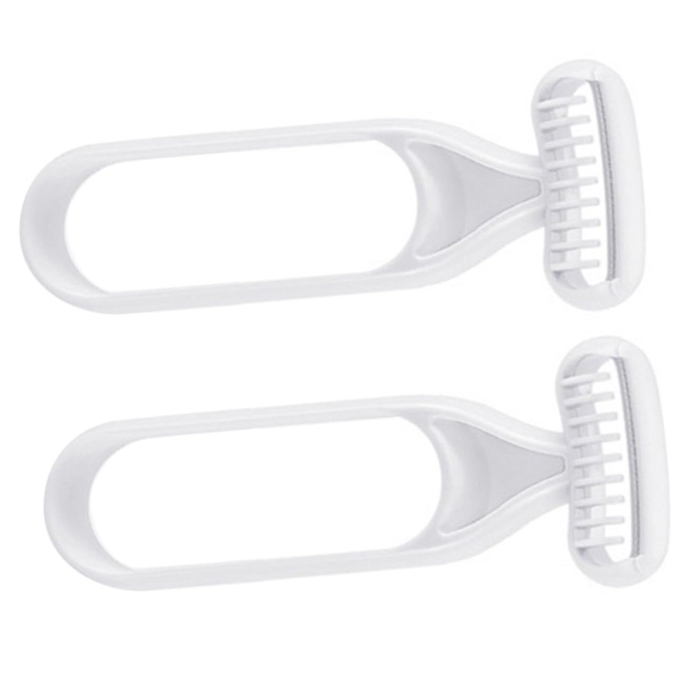 OHPHCALL 2pcs Eyebrow Razor Body Hair Trimmer Set Hair Remover for Legs Armpits Bikini Line Portable for Travel