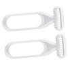 OHPHCALL 2pcs Eyebrow Razor Body Hair Trimmer Set Hair Remover for Legs Armpits Bikini Line Portable for Travel view 1
