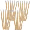 HAPINARY 100pcs Wooden Lip Brush for Lipstick Applicator Brushes Makeup Exfoliating Lipstick Applicator Wands view 1