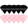 10 Pcs Velour Makeup Sponges Cosmetic Foundation Blender Sponge Beauty Makeup Tools Triangle Powder Puff For Face Powder view 1