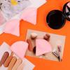 10 Pcs Velour Makeup Sponges Cosmetic Foundation Blender Sponge Beauty Makeup Tools Triangle Powder Puff For Face Powder view 4