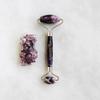 Amethyst Facial Roller 98.5% Pure Premium Amethyst Stone view 1