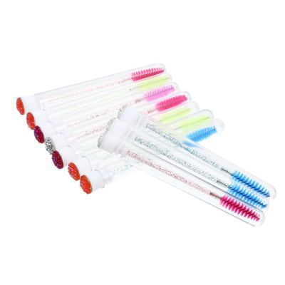 IWOWHERO 10Pcs Refillable Mascara Bottle Eyelash Brush Set Eyelash Extension Tools for Makeup for Makeup Artists and Beauty Enthusiasts