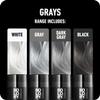 Boldify Hair Fibers Color Sample Kit - Fill In Thinning and Fine Hair for an Instantly Fuller, Thicker Look - 14 Shades for Women & Men - Grays view 3