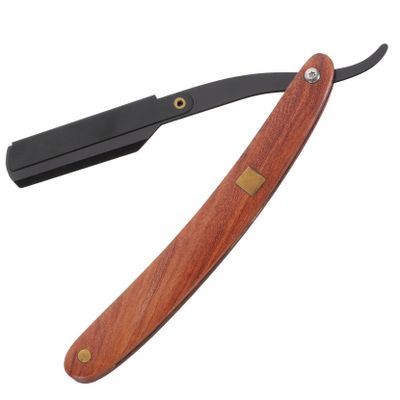 FOMIYES Professional Barber Shop Razor Men Folding Shaving Razor Metal Blade Easy to Use for Travel Home