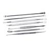 Beatifufu 7pcs Tool Kit Comedone Extractor Set for Blemish Removal Face Includes Spoon and Spade Tips for Skin Care view 2
