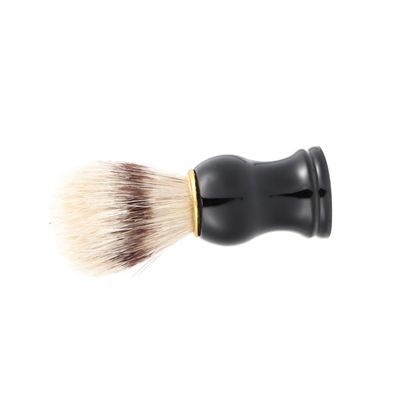 BIUDECO 1pc Men's Shaving Brush Sunk Shaped Handle Premium Beard Brush for Smooth Shaving and Grooming Comfortable Grip for Daily Use Father's Day