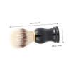BIUDECO 1pc Men's Shaving Brush Sunk Shaped Handle Premium Beard Brush for Smooth Shaving and Grooming Comfortable Grip for Daily Use Father's Day view 3