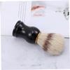 BIUDECO 1pc Men's Shaving Brush Sunk Shaped Handle Premium Beard Brush for Smooth Shaving and Grooming Comfortable Grip for Daily Use Father's Day view 4