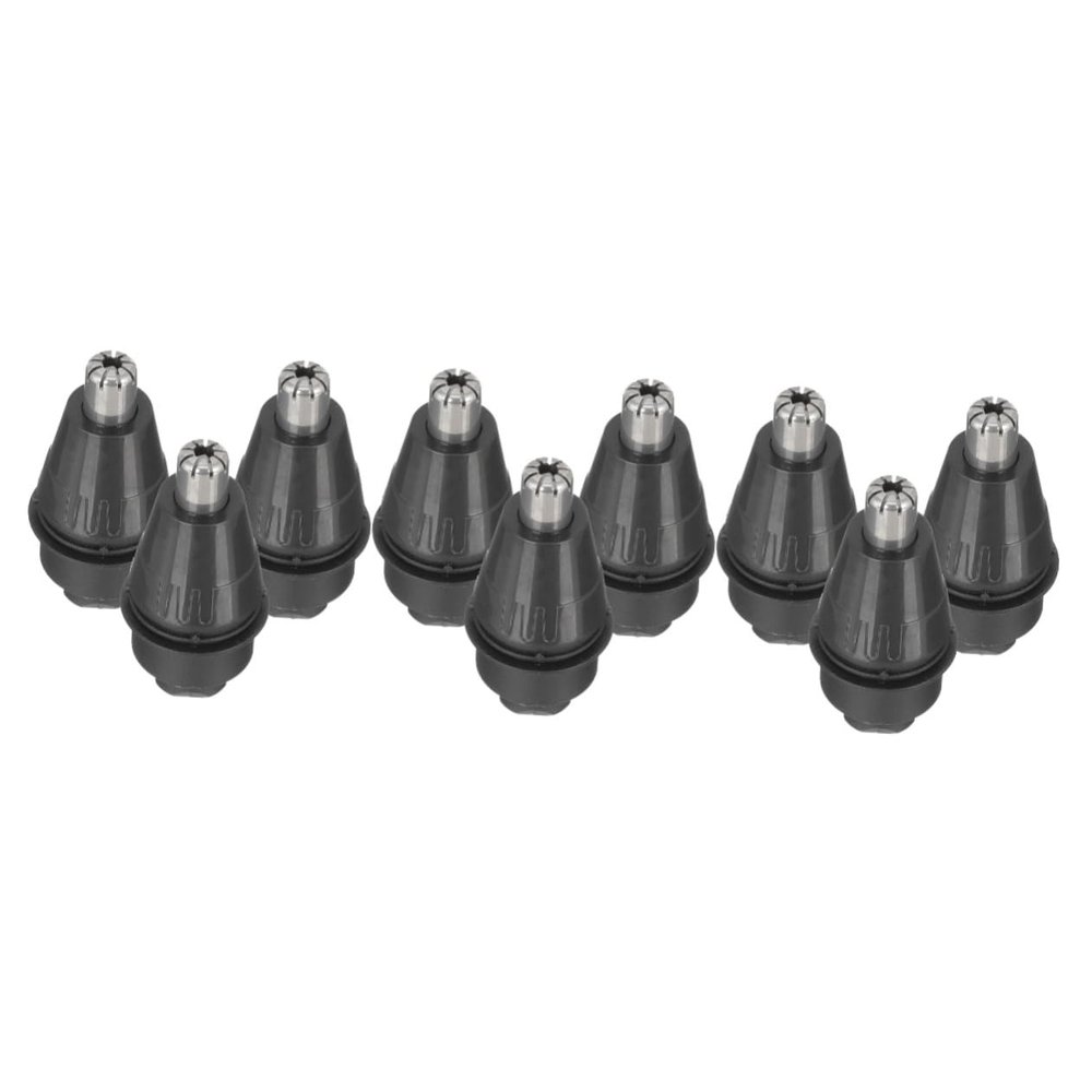 Mikinona 9pcs Men Nose Hair Trimmer Replacement Head Electric Nose Hair Trimmer Part Beard Razor Head Clipper Replacement Parts
