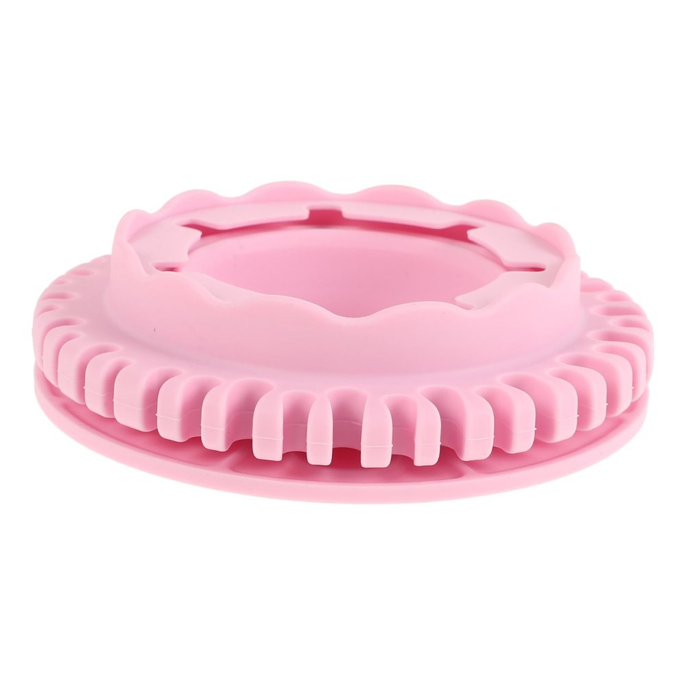 Gogogmee Makeup Sponge Cleaner Case Foldable Silicone Brush Cleaner Bowl for Efficient Cosmetic Cleaning Multi-functional Makeup Brush Tool Hanging Hole for Beauty Routines