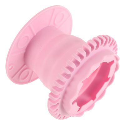 FOYTOKI Folding Makeup Sponge Cleaner Box Multi-functional Silicone Cleaning Tool for Brushes and Sponges Space-saving Design for Easy Storage Travel-friendly Makeup Accessory Pink