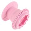 FOYTOKI Folding Makeup Sponge Cleaner Box Multi-functional Silicone Cleaning Tool for Brushes and Sponges Space-saving Design for Easy Storage Travel-friendly Makeup Accessory Pink view 1