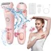 Duskofficial,Livora Electric Shaver for Women,Duskofficial The Glide Pro 3.0,Wet Dry Electric Women,Silk Glide Waterproof Electric Shaver with Removable Head /862 view 1