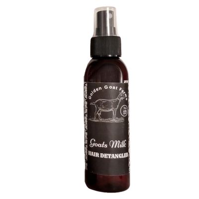 Black Canyon Home and Body Golden Goat Farms Vanilla Pumpkin Waffles Scented Hair Detangler Spray with Goat Milk, 4 Oz