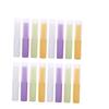 BIUDECO 16pcs Lip Balm Tubes Plastic Lipstick Containers White Green Purple and Yellow for Diy Lip Balm and Gloss Reusable for Crafting and Giving view 3