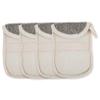 BIUDECO 4pcs Soap Foaming Net Drawstring for Easy Storage Black Linen Soap Pouch for Exfoliating and Scrubbing for Bath and Shower Use view 1