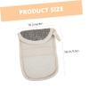 BIUDECO 4pcs Soap Foaming Net Drawstring for Easy Storage Black Linen Soap Pouch for Exfoliating and Scrubbing for Bath and Shower Use view 2