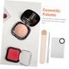 PLAFOPE Professional Makeup Palette Tray Spatula Stainless Steel Mixing Palette for Cosmetics Nail Art view 4