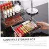 PLAFOPE Organizer Multi-layer Transparent Storage Cabinet for Jewelry Cosmetics and Desk Sundries Durable and Stackable for Home and Office Use view 3