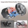 Ultimate Bald Head Shaver: Magnetic Precision, 10000 RPM Power, IPX8 Waterproof, LED Display & Travel Kit view 4