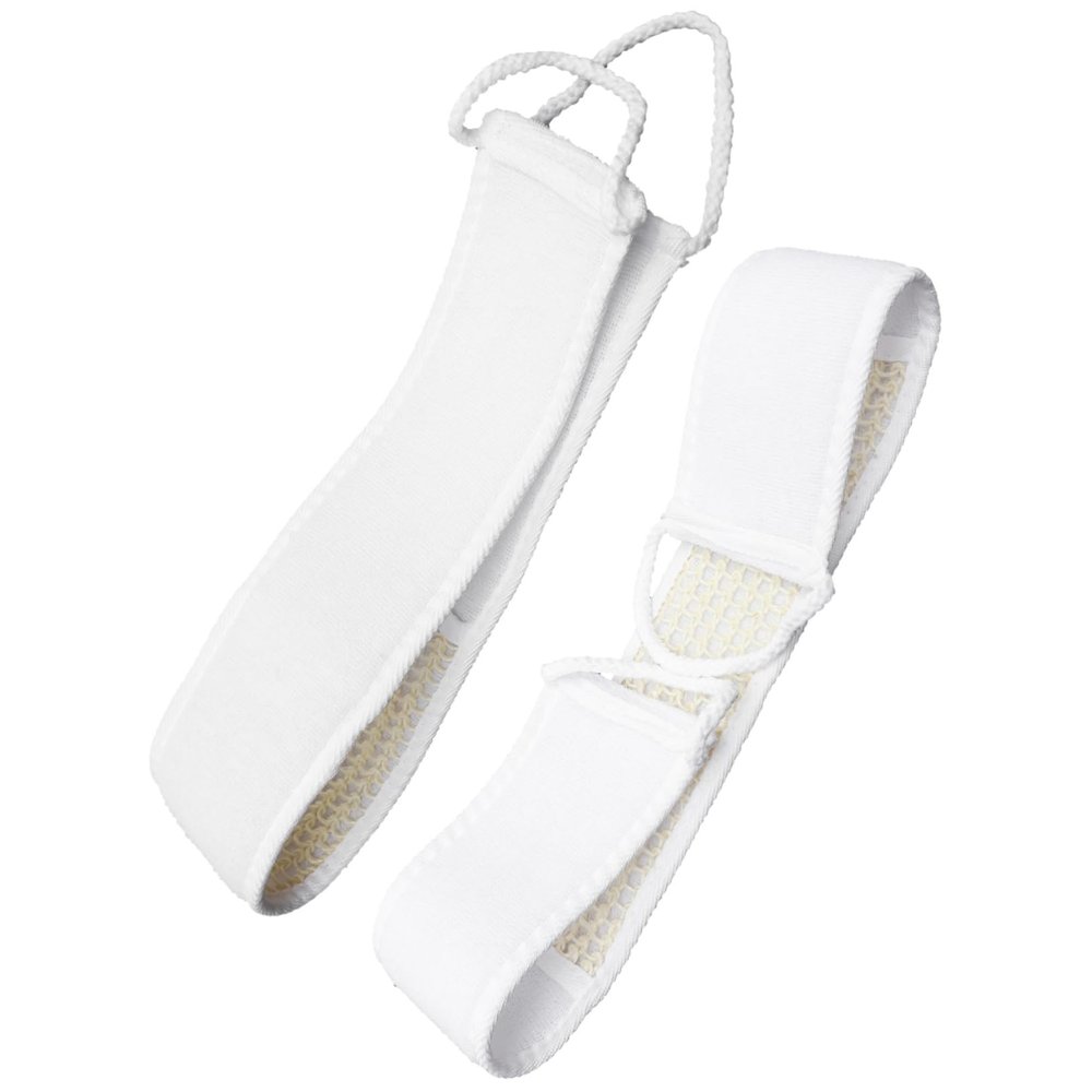 HONMEET 2pcs Exfoliating Scrub Bath Shower Brush Body Exfoliator Brush Bath Strap for Deep Clean Random Color