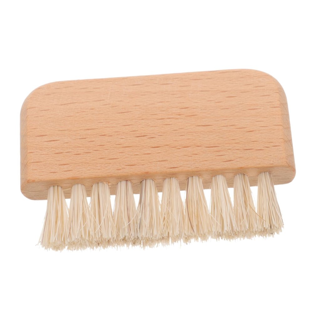 Didiseaon Toenail Cleaner Tool Nail Brush Gentle Wooden Handle for Fingernails Cleaning