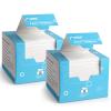 AIDEA Face Towels Disposable-100Ct (2 Box), Clean Facial Towelettes for Sensitive Skin, Cleansing Wipes for Makeup Removing, Nursing, Travel, Dry Wipes Face Cloths view 1