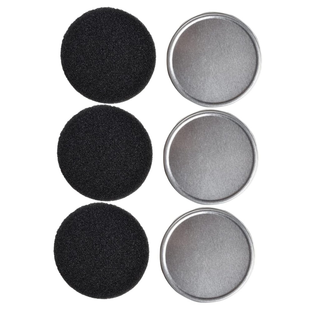 TOVINANNA 3sets Makeup Brush Cleaning Box Lid Eye Shadow Brush Case Sponge Tool for Makeup Accessories