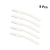 BIUDECO 9pcs Facial Razor Eyebrow Shaving Facial Hair Razor Multipurpose Exfoliating Face Beard Trimmer Eyebrow Trimmer for Women Shaper White view 4