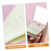 Outanaya 2sets Portable Tea Oil Absorbing Sheets Mirror Case Face Oil Control Tissues for Oily Skin Replacement Blotting Papers Convenient Makeup Essential for Men Women view 2