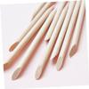 FOMIYES Professional Wood Cuticle Pusher Sticks 200pcs Nail Tools for Manicure Pedicure Sticks Set view 2