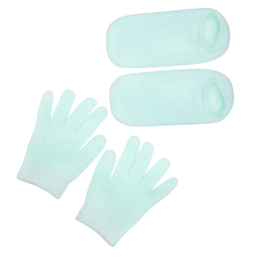 HONMEET 4pcs Moisturizing Gel Gloves and Socks Absorption of Creams for for Women Special Occasions