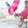 IWOWHERO 8pcs Long Handle Automatic Dish Brush Replacement Heads for Kitchen Cleaning Easy to Install Scrub Brush Heads for Tidy Home Maintenance view 4