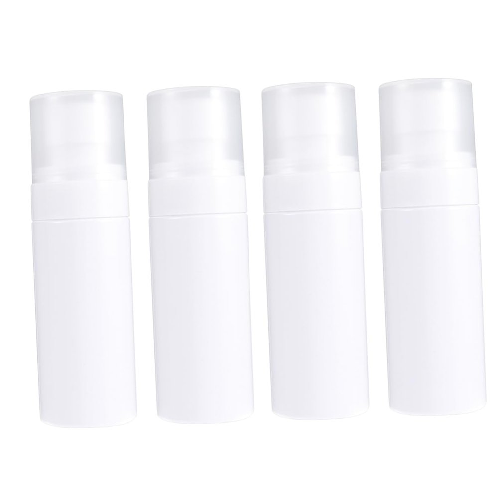 4Pcs PET Mist Pump Bottles, 50ml White Spray Containers
