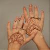 10 Sheets Henna Tattoo Kit, Henna Tattoo Stickers for Women Wedding Party Decorations 646 view 3