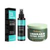 Armpit Detox Scrub 8.8 oz with Peppermint + Sea Salt Spray for Hair Men and Women 5 fl oz view 1