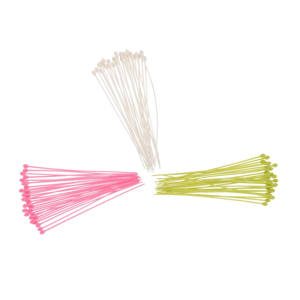 BIUDECO 3set Perming Clips for Hairdressing Durable Plastic Perming Needles Easy to Use and Clean for Creating Spiral Curls and Waves Multi-Color Options