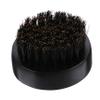 Baluue 1pc Ergonomic Boar Bristle Beard Brush Wooden Grooming Tool for Beard Care Lightweight Men Grooming Kit Black view 1