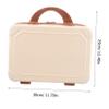 TOVINANNA Makeup Carrying Case Large Capacity Portable Makeup Storage Suitcase Travel Containers for Toiletries Stylish and Functional Plastic Mini Suitcase Bag view 2