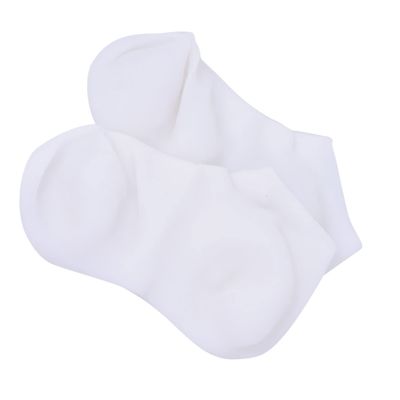 Didiseaon 1pair Moisturizing Foot Exfoliator Socks for Feet Care Unisex Treatment Socks Natural Ingredients Dry Design XL White for Soft and Healthy Skin