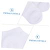 Didiseaon 1pair Moisturizing Foot Exfoliator Socks for Feet Care Unisex Treatment Socks Natural Ingredients Dry Design XL White for Soft and Healthy Skin view 3