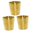Baluue 3pcs Stainless Steel Shaving Bowl for Men Shave Cup for Soap for Home and Barber Use and Rustproof Design view 1