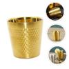 Baluue 3pcs Stainless Steel Shaving Bowl for Men Shave Cup for Soap for Home and Barber Use and Rustproof Design view 4