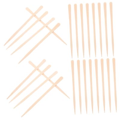 BIUDECO 100pcs Nose Wax Sticks for Hair Removal Smooth Surface Body Wax Applicators Safe Easy to Use for Women Body Hair Care Single-use