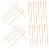 BIUDECO 100pcs Nose Wax Sticks for Hair Removal Smooth Surface Body Wax Applicators Safe Easy to Use for Women Body Hair Care Single-use view 1