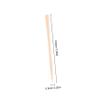 BIUDECO 100pcs Nose Wax Sticks for Hair Removal Smooth Surface Body Wax Applicators Safe Easy to Use for Women Body Hair Care Single-use view 2