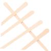 BIUDECO 100pcs Nose Wax Sticks for Hair Removal Smooth Surface Body Wax Applicators Safe Easy to Use for Women Body Hair Care Single-use view 3